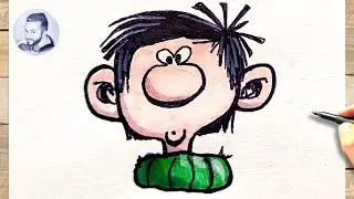 Comment dessiner gaston lagaffe