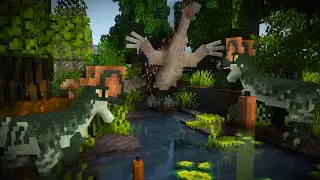 Building the ULTIMATE Prehistoric Swamp!!! - Minecraft Dinosaurs Survival (Fossils & Archaeology)