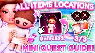 ⚠*ALL* CRAFT ITEMS LOCATIONS To Get LANA DOLL In NEW UPDATE Dress To Impress Roblox