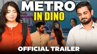 PAKISTANI REACT TO METRO IN DINO TRAILER | Ahmed And Seher | AB BUS!