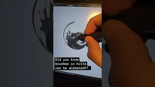 You Can Animate Brushes in Krita!