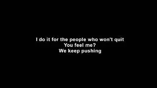 King Iso - I won't Quit Lyrics