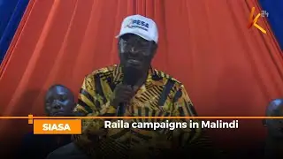 Raila campaigns in Malindi