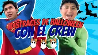 &iexcl;MAQUILLAJE DE TERROR CON EL CREW! 🎃 😱// TEAM UNIVERSE, Los Hermanastros//