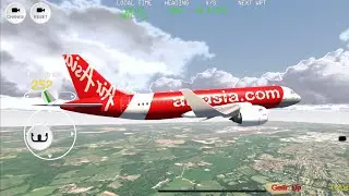 RC FS Advanced Real Flight Simulator GamePlay A320NEO AIRASIA by ios Android 7/17/22 AIO EP102