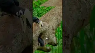 Loyal love🥹🥹 #wildlife #animals #hornbills #touching #heartwarming #story #shorts