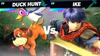 Super Smash Bros Ultimate Amiibo Fights Duck Hunt vs the World #32 vs Ike