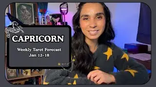 Capricorn Weekly Tarot Reading | Emotional Awareness, Boundaries & Inner Clarity (Jan 12&ndash;18)