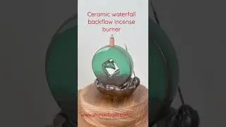Ceramic waterfall backflow Incense burner