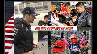 Esteban ocon 2023 MINI HELMET 1.2 SCALE HAND SIGEND STORY TIME AND REVIEW