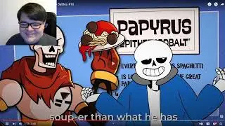 URB Giovanni Potage vs Papyrus RAP REACTION!!