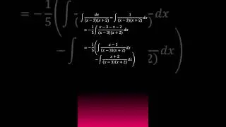 ИНТЕГРАЛ ОТ ДРОБИ  #calculus #математика #maths #матан #огэ #егэ