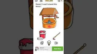 Brainoutlevel53 Damn can't stand this mess Walkthrough Brain out level 53