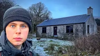Alone in a Remote Scottish Bothy at -5°C