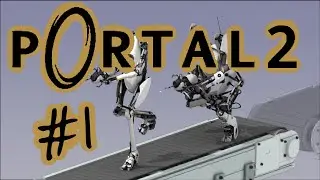 Let's Play Portal 2 Co-Op | Pt. 1 - Two Portals, One Majora