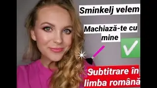 Machiaj de primavara | Tavaszi smink | Huda Beauty The New Nude | Coroian Erika