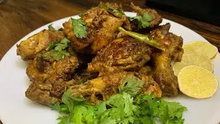 Desi style chicken fry Recipe | Naheed kitchen |￼