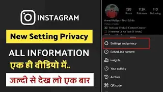 Instagram Settings and privacy update || How To Check Instagram Login Activity Status 2023