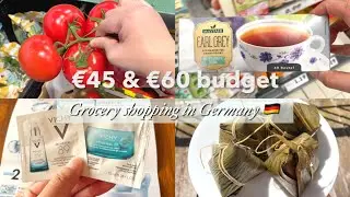 What can you get for &euro;45 & &euro;60 in German supermarkets? | #17 Life in Germany Vlog