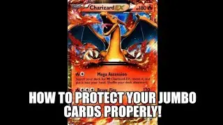 HOW TO PROTECT JUMBO POKEMON CARDS
