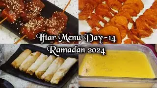 Iftar Menu Day-14 🌙of Ramadan 2024 || Paneer Satay Recipe || Patel's Kitchen Ramadan Series
