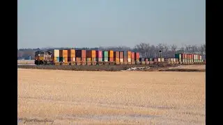 CP 197 with CP 7011 Leading @ Carseland, AB | March 1, 2020