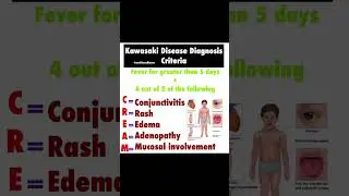 #kawasaki #disease #diagnosis #pathology #medical #medicalstudent #medicaleducation #flashcards