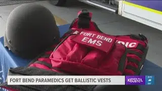 Fort Bend paramedics get ballistic vests