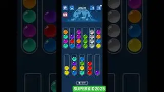 Level 705 Ball Sort Puzzle. Tutorial.