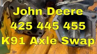 John Deere 455 Project Part 2: Axle Swap