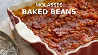My Great-Grandma's Baked Beans with Molasses