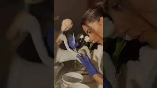 POV watch me making a #sculpture | #polymerclay #artwork #sculpting #arttutorial #shortsfeed #diy