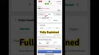 Dhan MTF | how to use Margin Trading Facility | Dhan Margin trading facility at only 12.49% #shorts