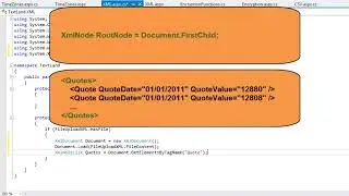 Lesson 10-10: Read data from an XML file