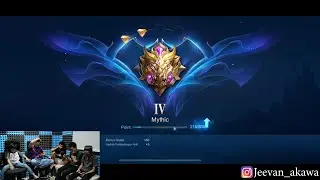 Jeevan Games | Push Kak Asep Road To Mythical Glory Part 1 !!!