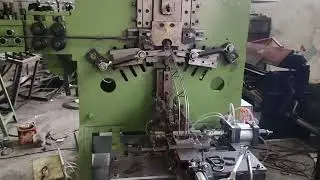 8mm carbon steel D ring making and welding machine
