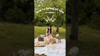 Easy packing tips for your picnic #picnic #cozy