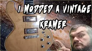 I modded a vintage Kramer! Lace Finger Burners!