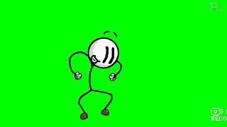 Henry Stickman Dance green screen