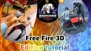 How create free fire 3d animation fight video # editing tutorial 
