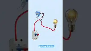Photo Sensor wiring #technology #electrician #electrical #skilldevelopment
