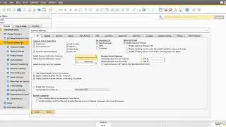 General Settings - SAP Business One