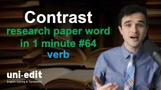 CONTRAST (verb) definition, CONTRAST in a sentence, CONTRAST pronunciation, CONTRAST meaning