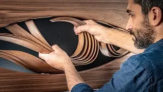 Creative Wood Geniuses - Building a Bed Bending wood into unimaginable shapes