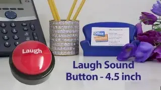Laugh Sound Button - 4.5 inch