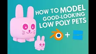 How to Model Low Poly Pets for Roblox (Beginner Tutorial)