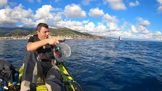 Light jigging dal kayak, una divertente giornata!