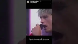MGK Instagram Story 2/14/24