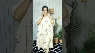 Amazon kaftan kurti set|Raksha Bandhan Affordable Outfit ❤️#amazon #youtubeshorts