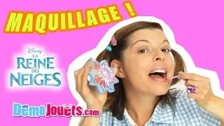 La Reine des Neiges Calendrier de l'Avent Maquillage Frozen Disney - D&eacute;mo Jouets